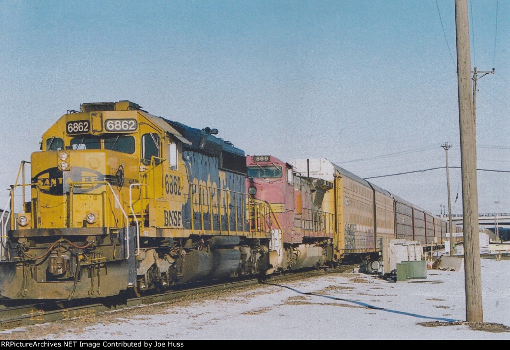 BNSF 6862 East